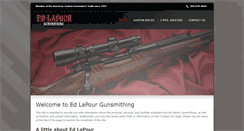 Desktop Screenshot of edlapourgunsmithing.com